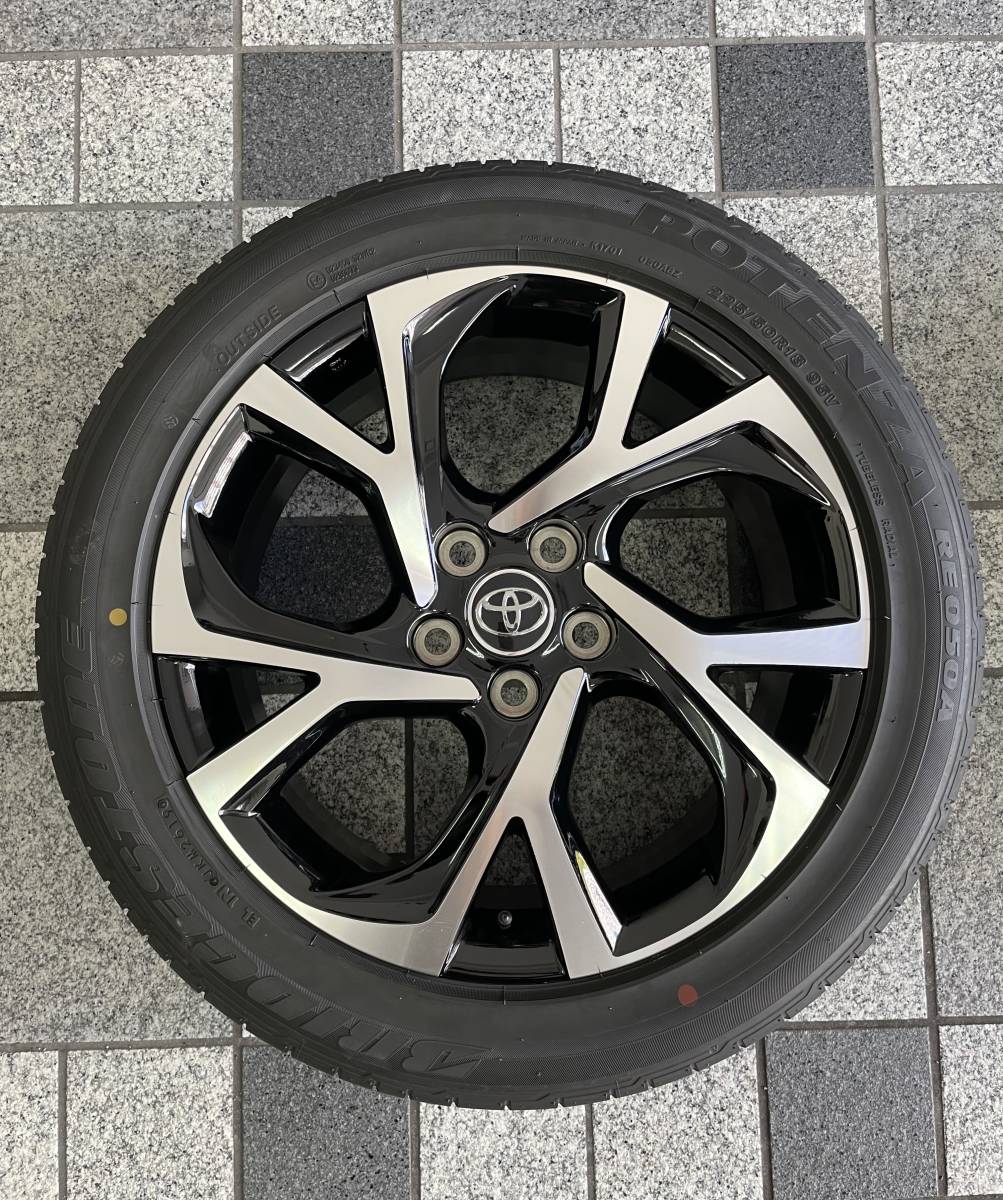 トヨタ C-HR 純正ホイール 18インチ ENKEI TBDF-870 / ブリヂストン