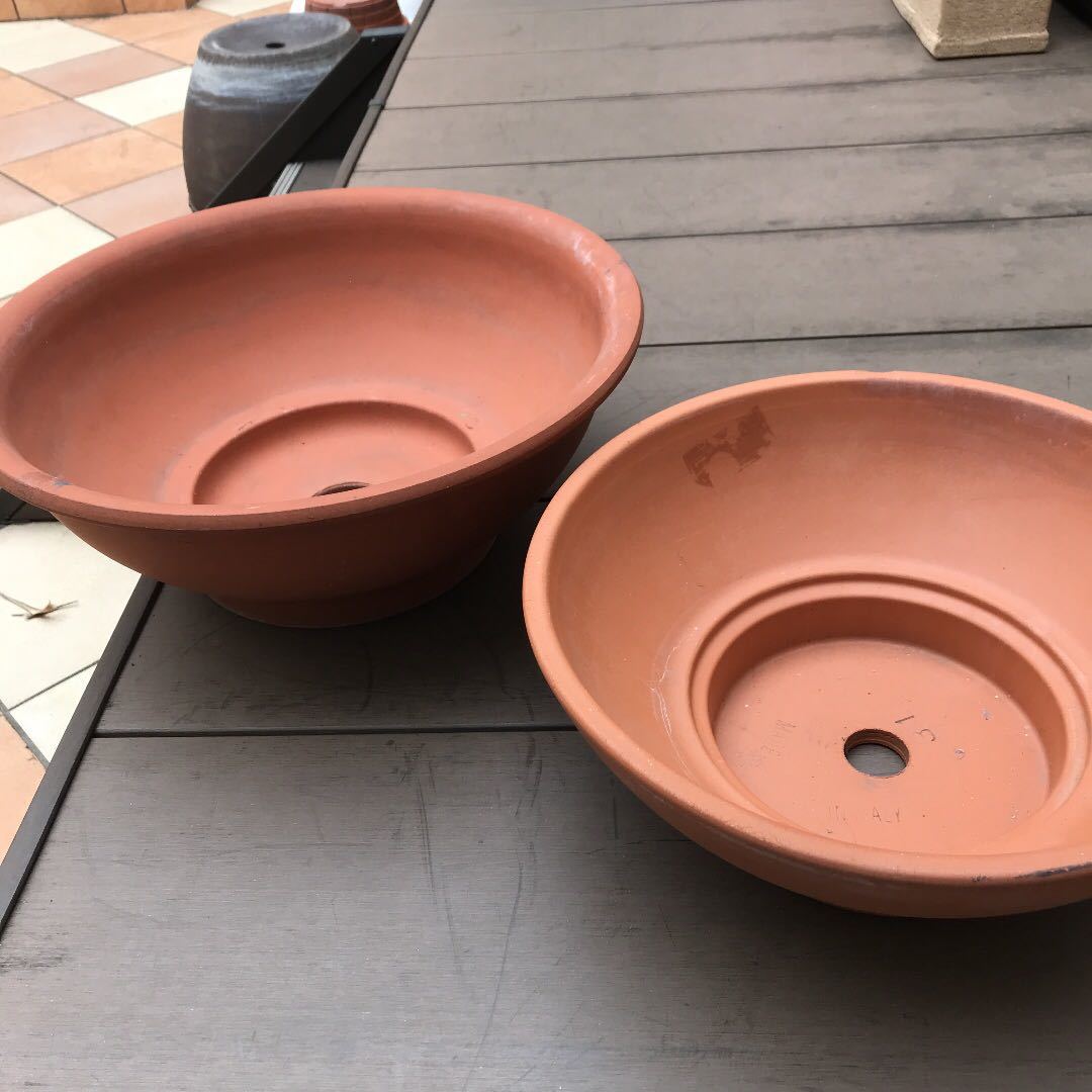 独特な店 テラコッタ鉢 浅型 ガーデニング ガーデン鉢 寄せ植え pantum.rs
