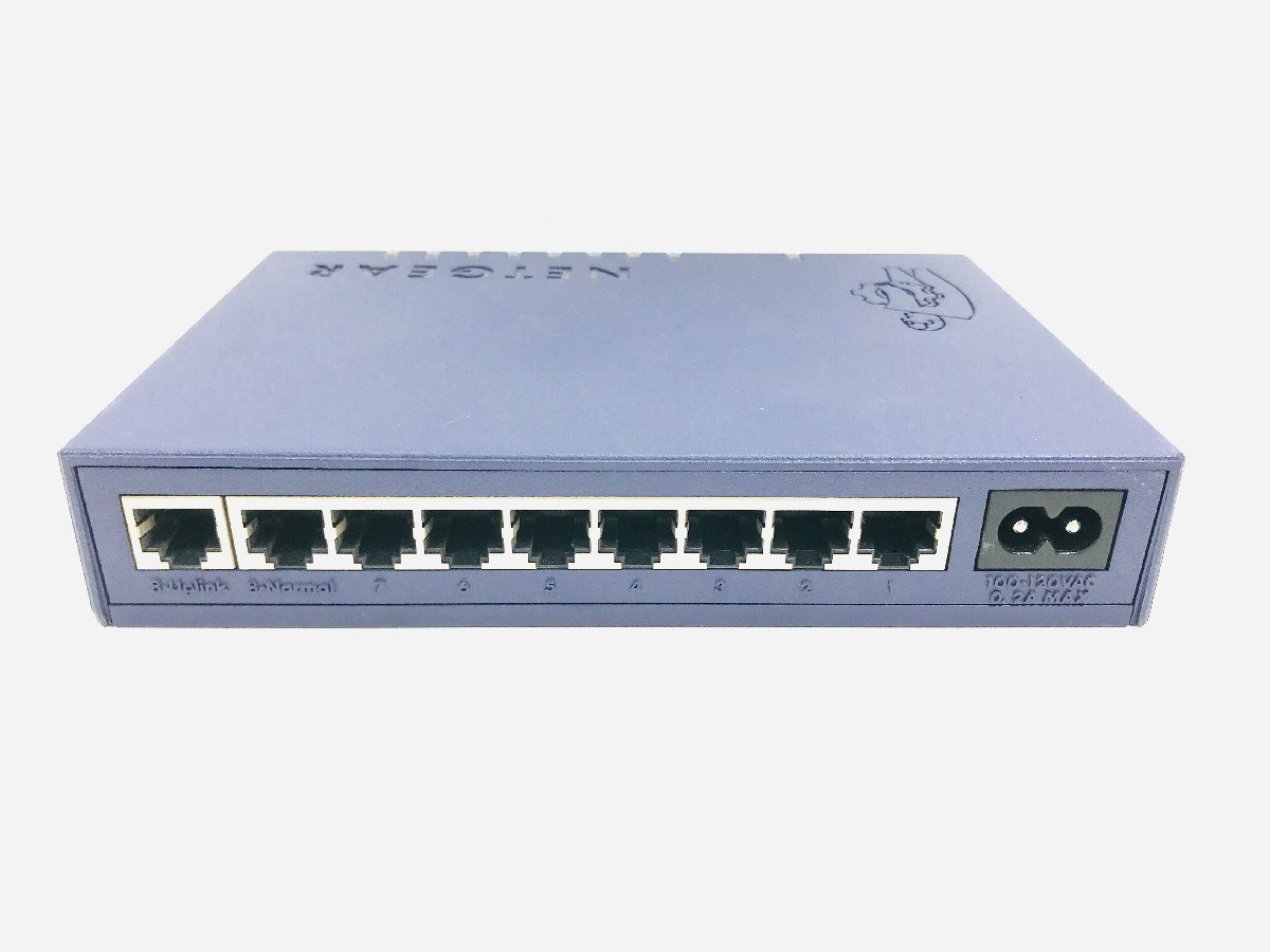 NETGEAR FS2108 Fast Ethernet Switch スイッチングハブ　イーサネットスイッチ_画像2