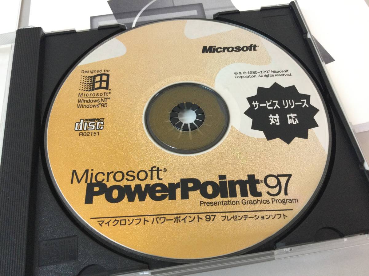 ★ Microsoft PowerPoint 97  Microsoft   сила   point  CD-ROM Windows ... мягкий 