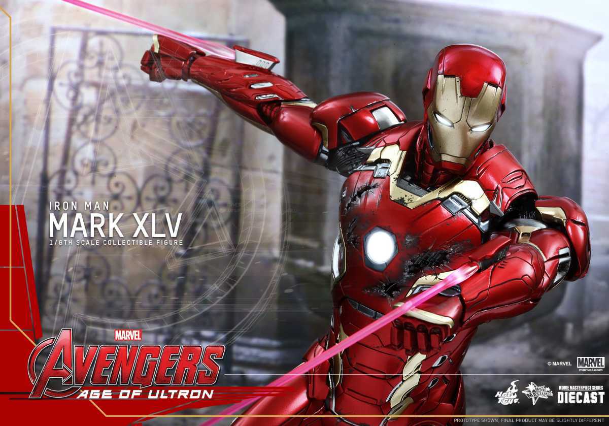 1/6 ホットトイズ アイアンマン マーク45『アベンジャーズ・エイジ