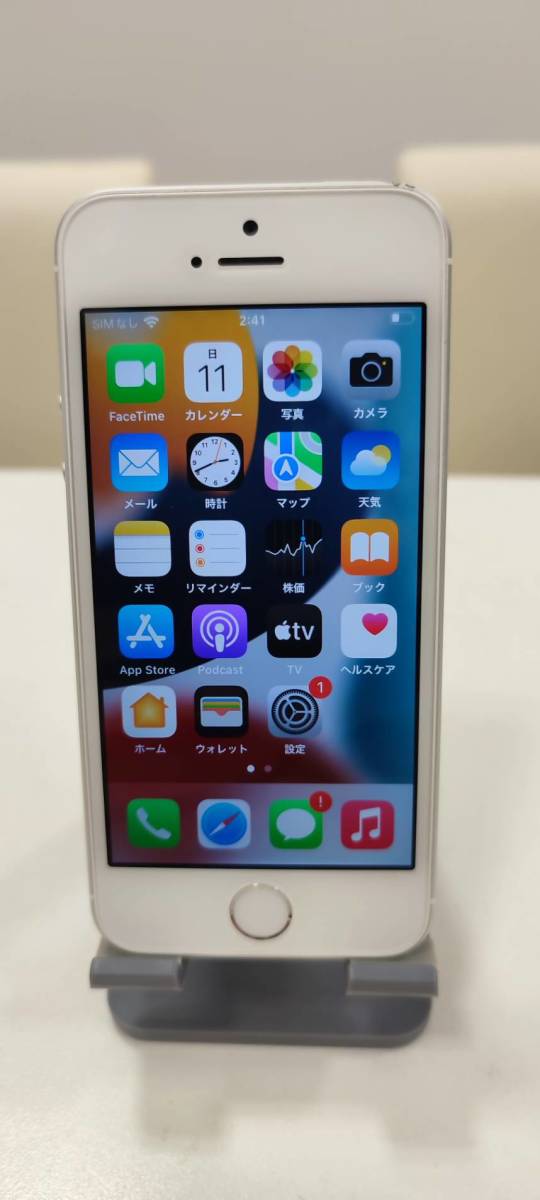 iPhone SE Silver 32 GB docomo