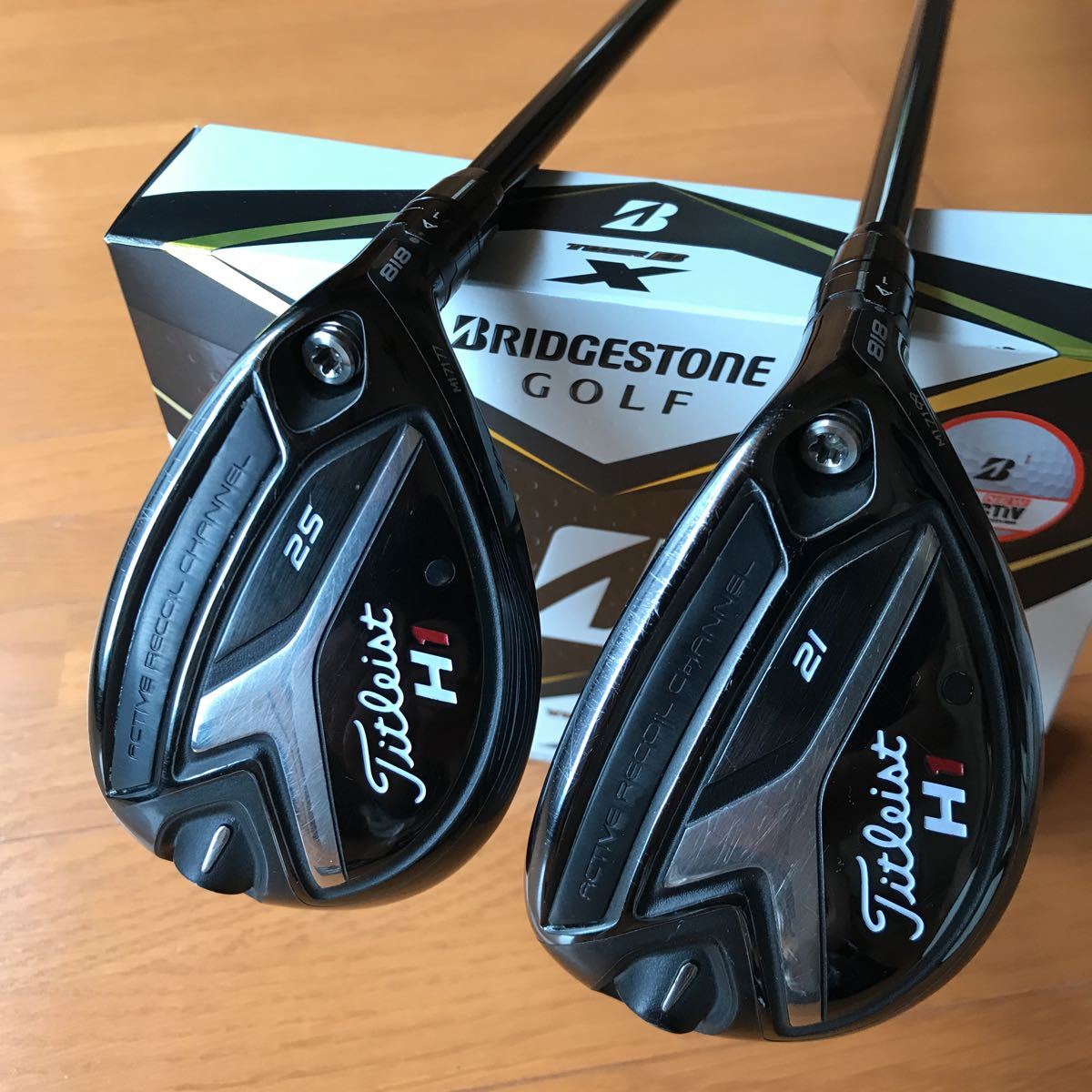 タイトリスト Titleist 818H1 ユーティリティ21° 25° セット-