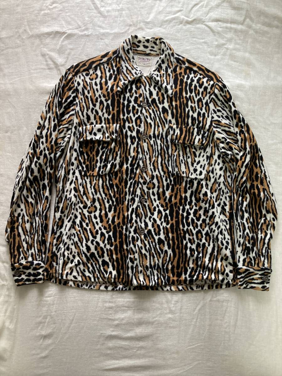 Yahoo!オークション - 50s Del Mar ビンテージ ヒョウ柄 Yahoo!オークション - 50s Del Mar ビンテージ ヒョウ柄
