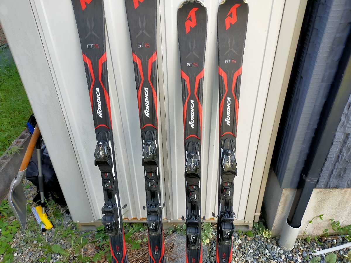 Yahoo!オークション - NORDICA スキー板 2本セット Yahoo!オークション - NORDICA スキー板 2本セット