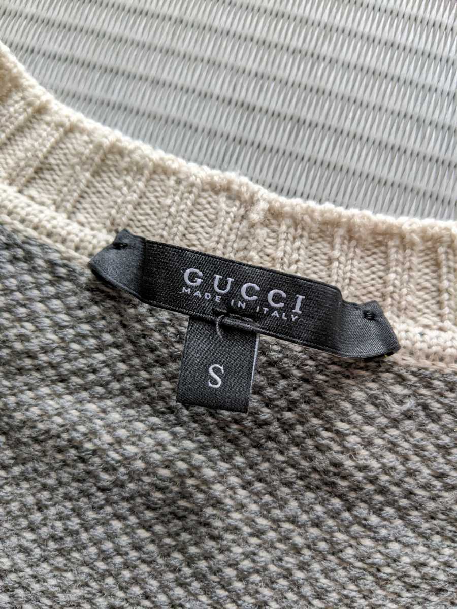 新品 gucci カーディガン イタリア製 未使用 グッチ 確実正規 セーター