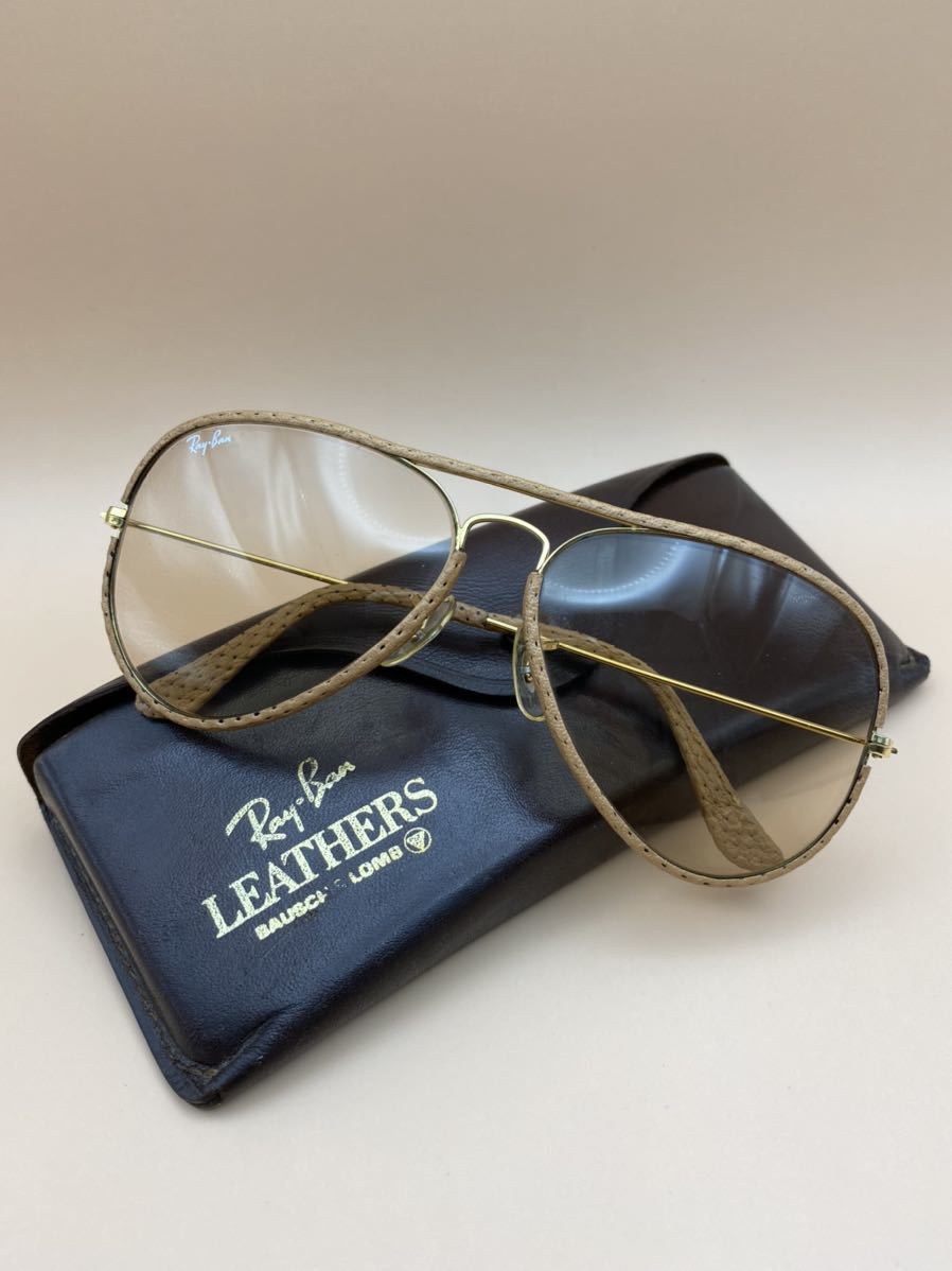 レイバン vintage LEATHERS Colection ボシュロム 製　メガネ　サングラス　B&L _画像1