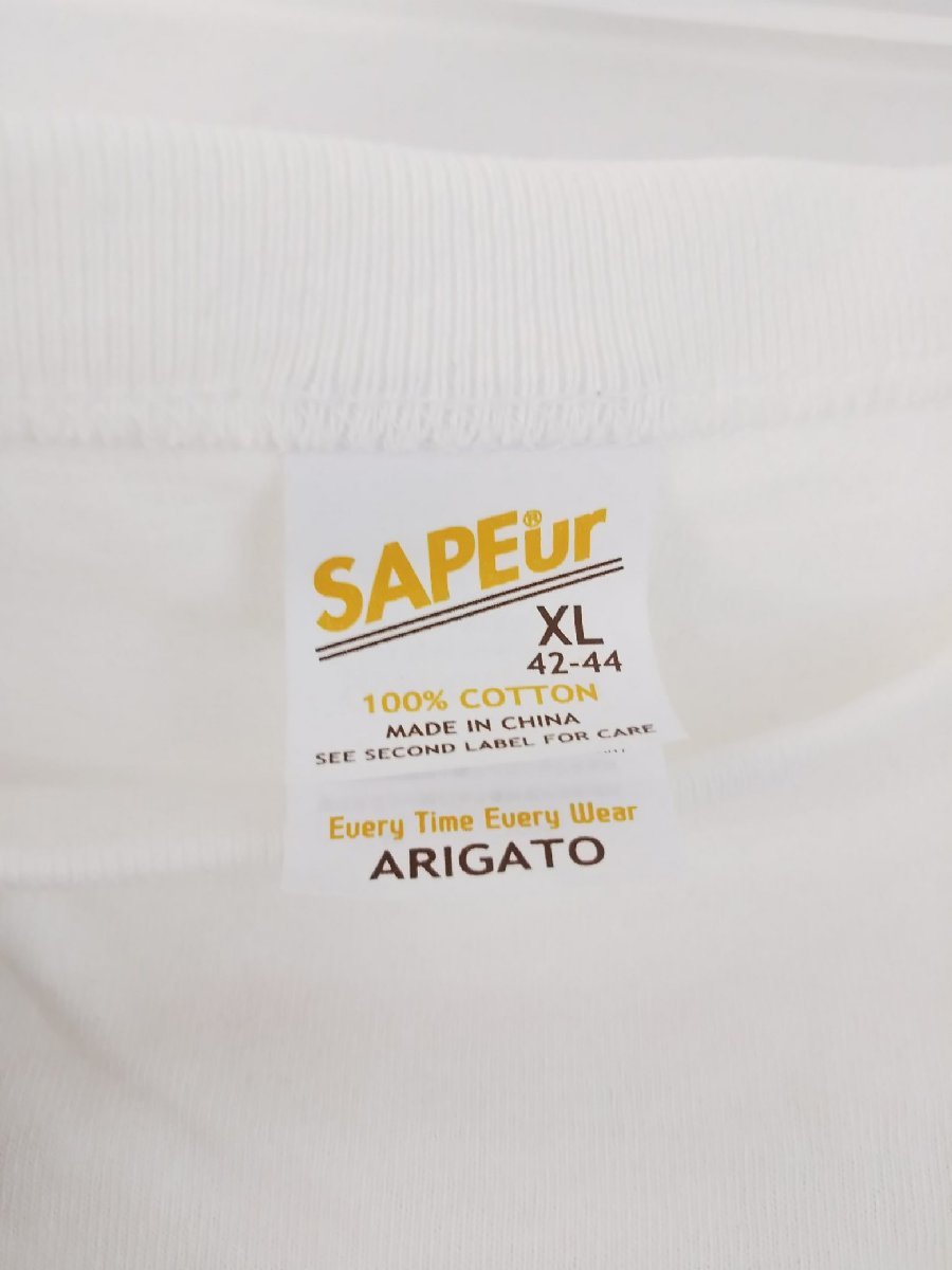 XLサイズ SAPEur 浜田雅功 コラボ Tシャツ サプール HAMADA はま XLサイズ SAPEur 浜田雅功 コラボ Tシャツ サプール HAMADA はま