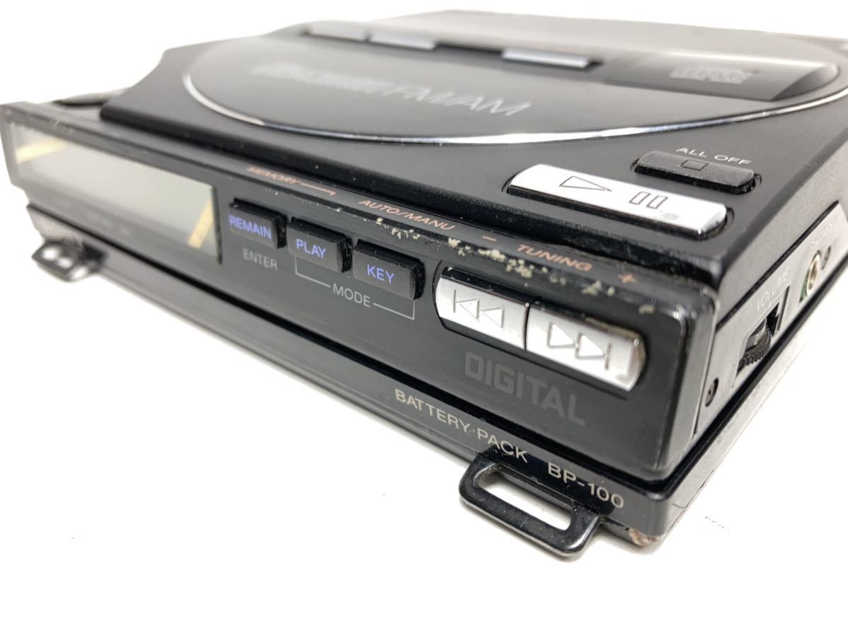 通電確認済 SONY ソニー Discman BP-100 ディスクマン CDプレーヤー AC