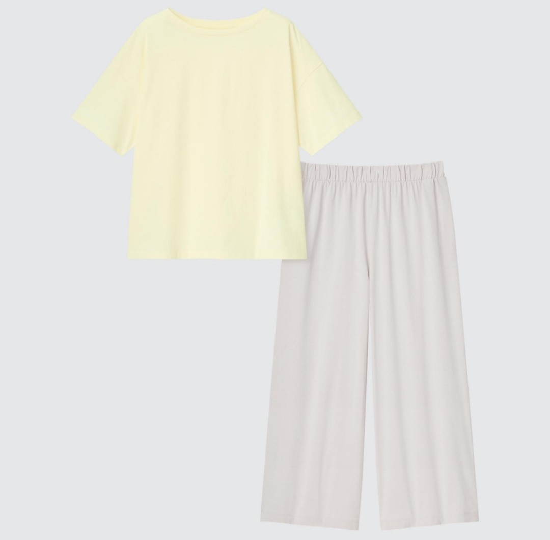 UNIQLO エアリズム コットン セット 3XL ルームウェア 部屋着 パジャマ セットアップ Tシャツ ルームパンツ ユニクロ