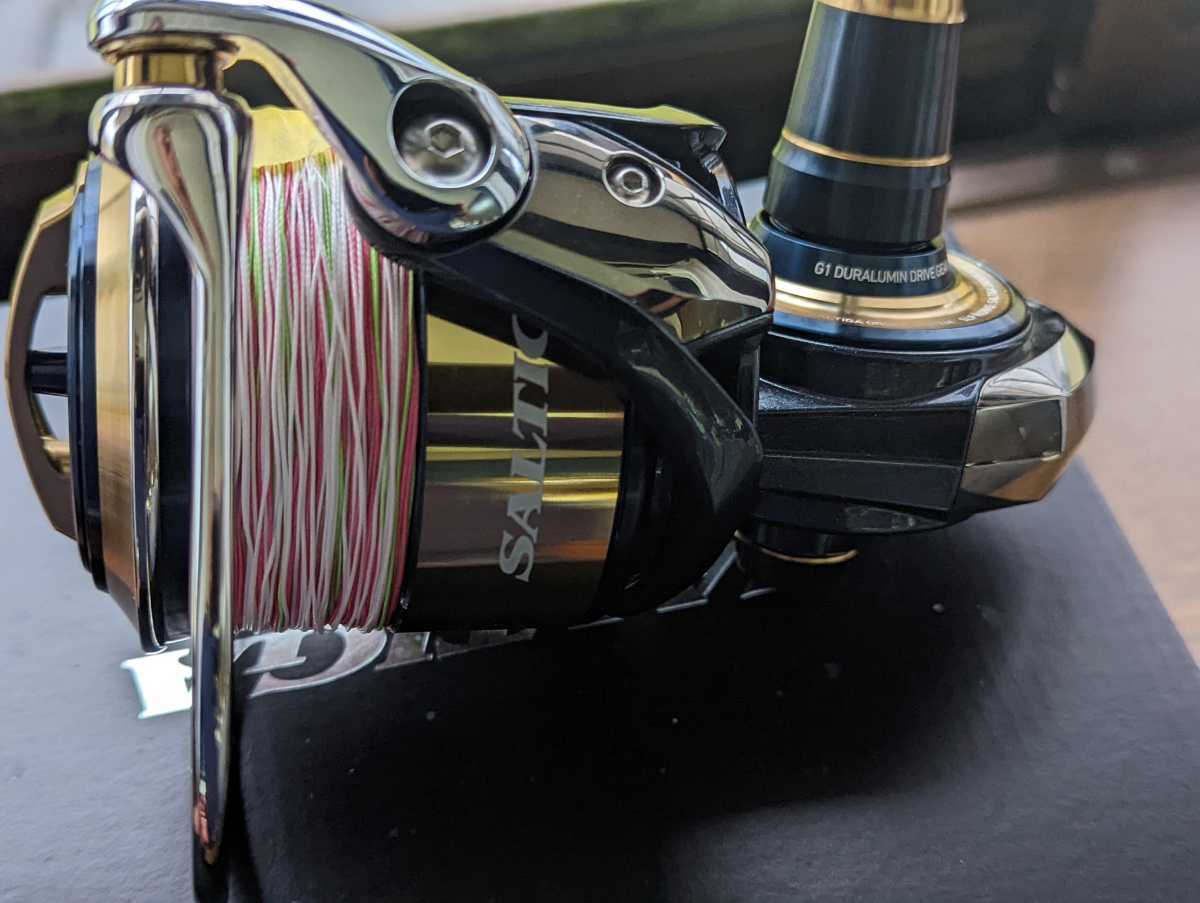超美品!ダイワソルティガ14000XH SLP WORKS SEMI ORDER SYSTEM。ライン