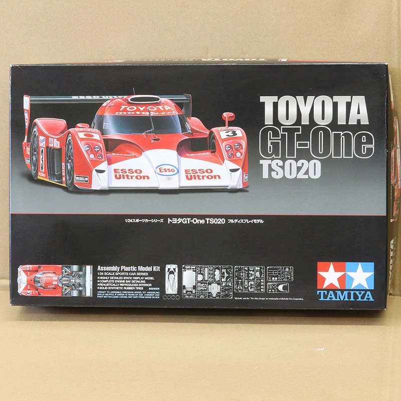 未組立 タミヤ TAMIYA 1/24 スポーツカーシリーズ No.222 トヨタ GT-One TS020 プラモデル 24222 （質屋 藤千商店）_画像1