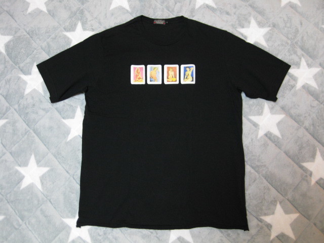 AFFAエーエフエフエー★新品未使用★超希少★2005年再始動 トランプTシャツ黒L★JONIO★高橋盾★ジョニオ★藤原ヒロシ_画像3