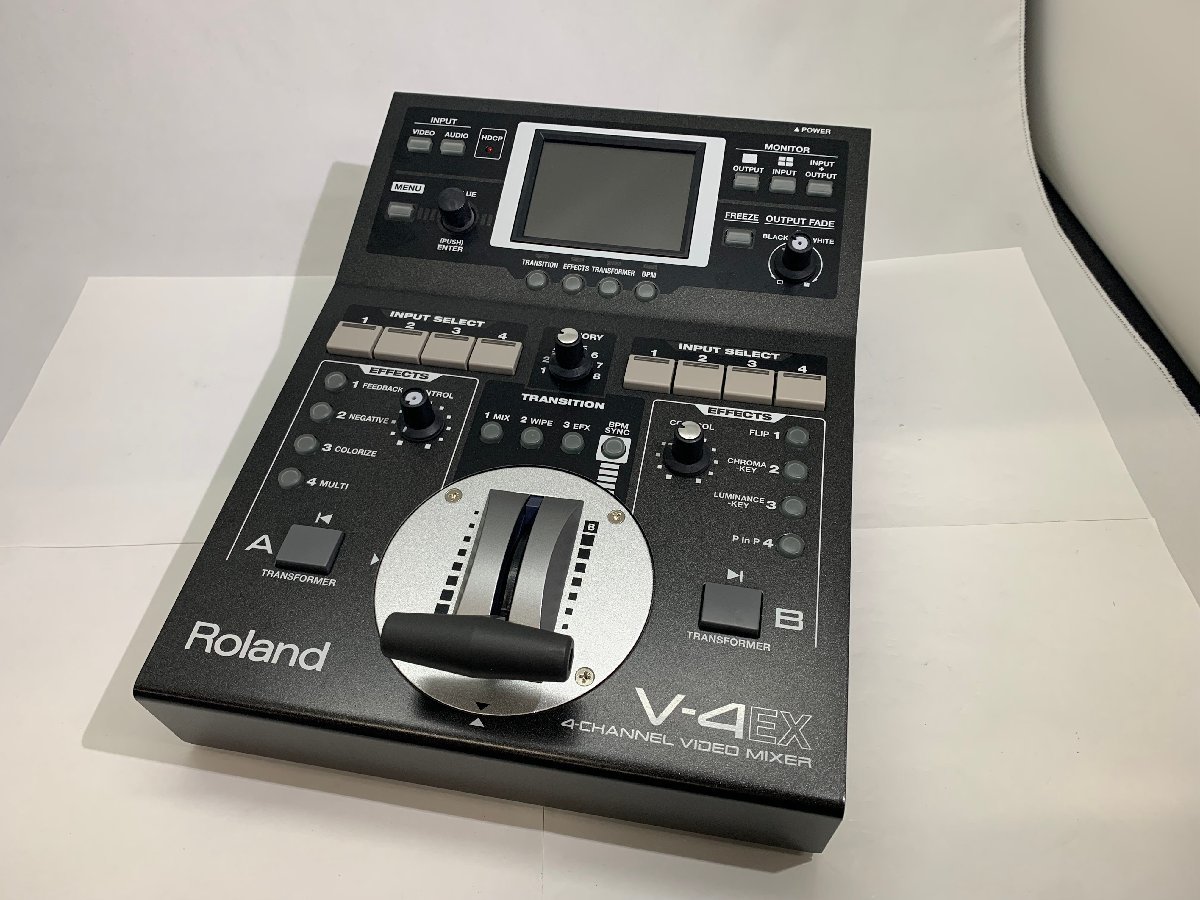 Roland ローランド V-4EX 4ch ビデオスイッチャー 4チャンネルビデオ Roland ローランド V-4EX 4ch ビデオスイッチャー 4チャンネルビデオ