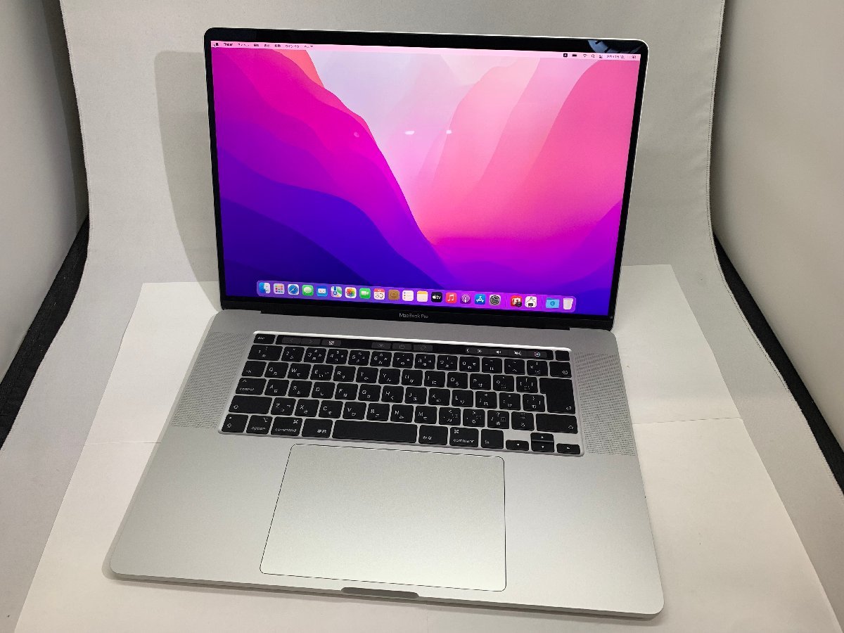 １円スタート！！ Apple MacBook Pro A2141 (16-inch, 2019) シルバー [Nmc]