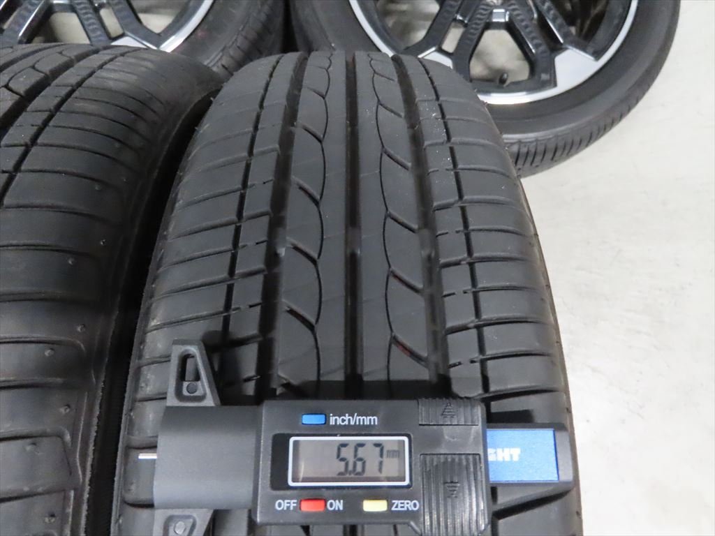 ダイハツ ウェイク 165/55R15 LA700 純正 ブリヂストン B250 4.5J+45 PCD100 4穴 15インチ タント ムーヴカスタム ブラックポリッシュ バリ_画像3