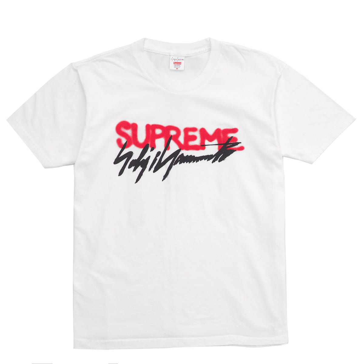 Supreme/Yohji Yamamoto Logo Tee 白M シュプリーム/ヨージ ヤマモト