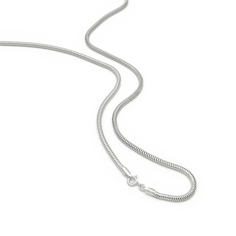 高品質 長さ90cm|鎖 幅3.0mm スネークチェーン シルバー925 チェーン