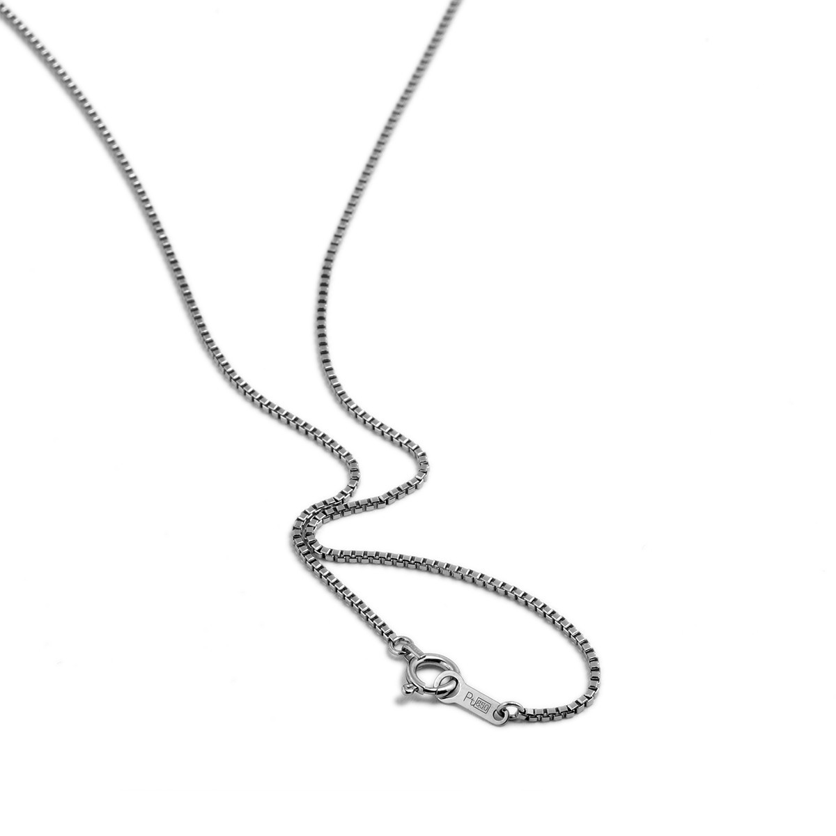 ネックレス チェーン PT850 プラチナ ベネチアンチェーン 幅1.0mm 長さ