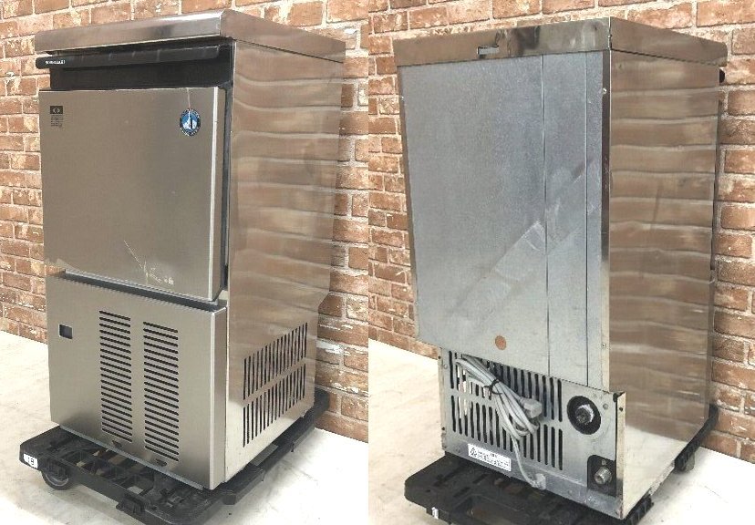 ★☆*22R295 HOSHIZAKI ホシザキ 全自動製氷機 IM-25M 2014年製 キューブアイス 業務用 厨房 店舗 動作確認済み♪☆★_画像2