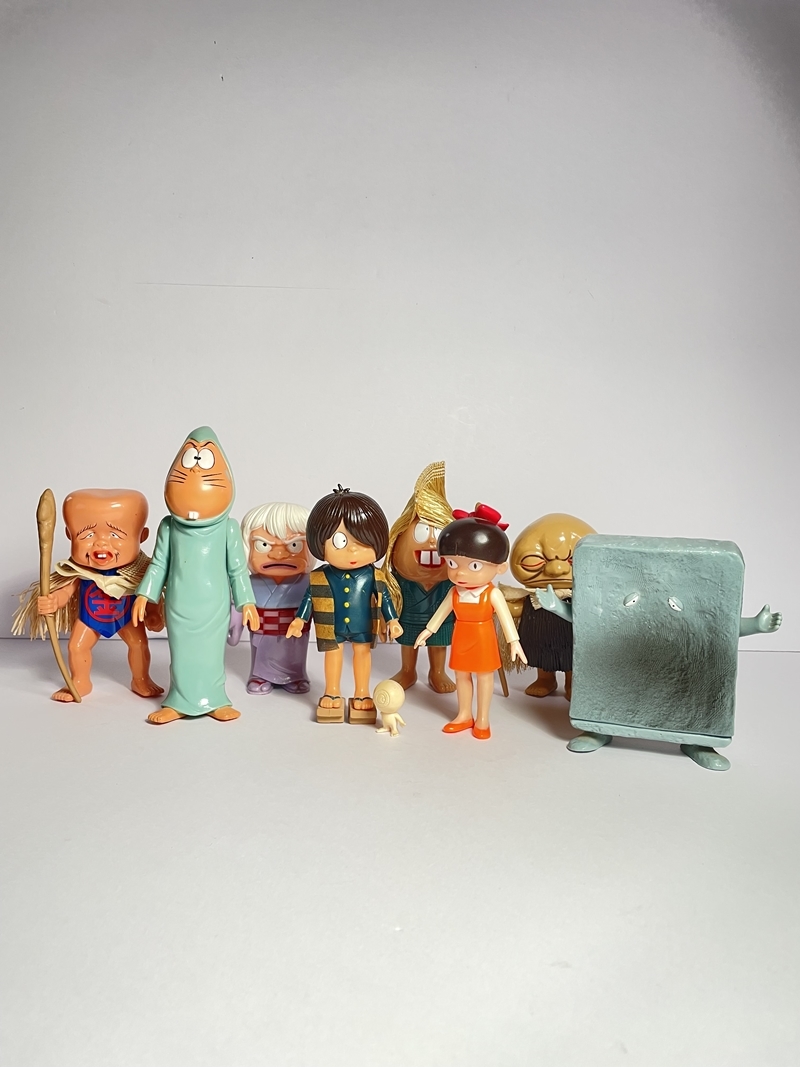 昭和レトロ バンダイ 鬼太郎 Yahoo!オークション - 当時物 昭和レトロ BANDAI ゲゲゲの鬼太郎