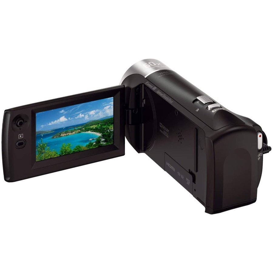 ソニー SONY HDR-CX470 B ブラック ビデオカメラ 32GB 光学30倍 Handycam 中古_画像5