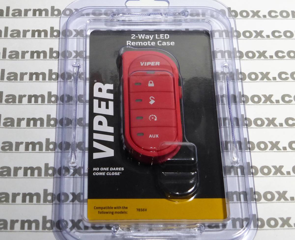 Viper 7856V remote candy case red wiper interactive LED 5 button remote control security keyless 2Way new goods unused storage goods 