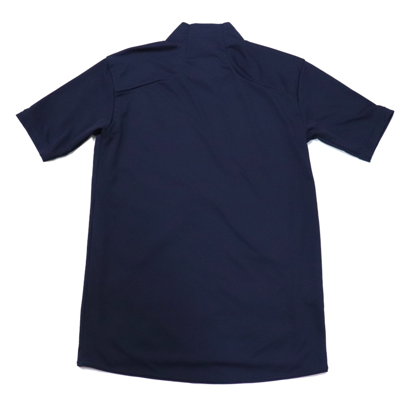 サンプル【DESCENTE】デサント ジュニアハイネック半袖アンダーシャツ ネイビー 150サイズの画像2