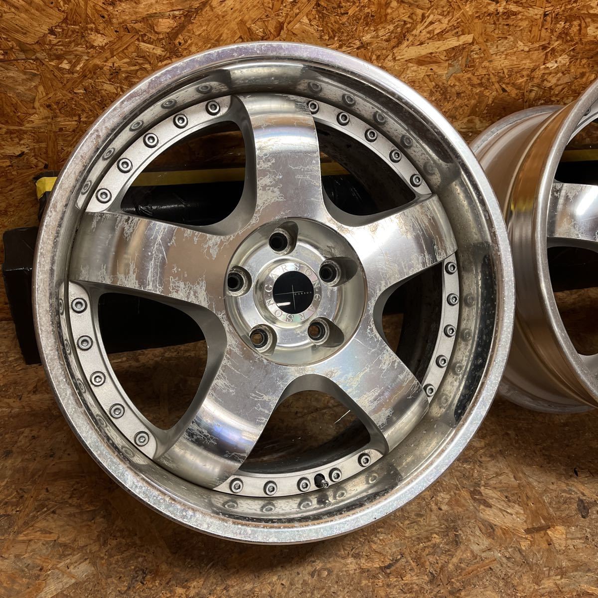 ギャルソン DEEP Racing D.A.D 深リム 9J 10J 希少 JZX90 JZX100 ギャルソン DEEP Racing D.A.D 深リム 9J 10J 希少 JZX90 JZX100