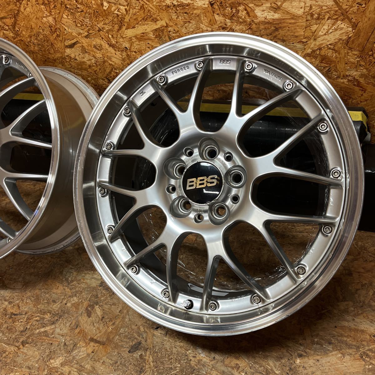 希少サイズ☆BBS☆RS-GT☆深リム☆鍛造☆7.5J+40☆108/5穴☆ボルボ