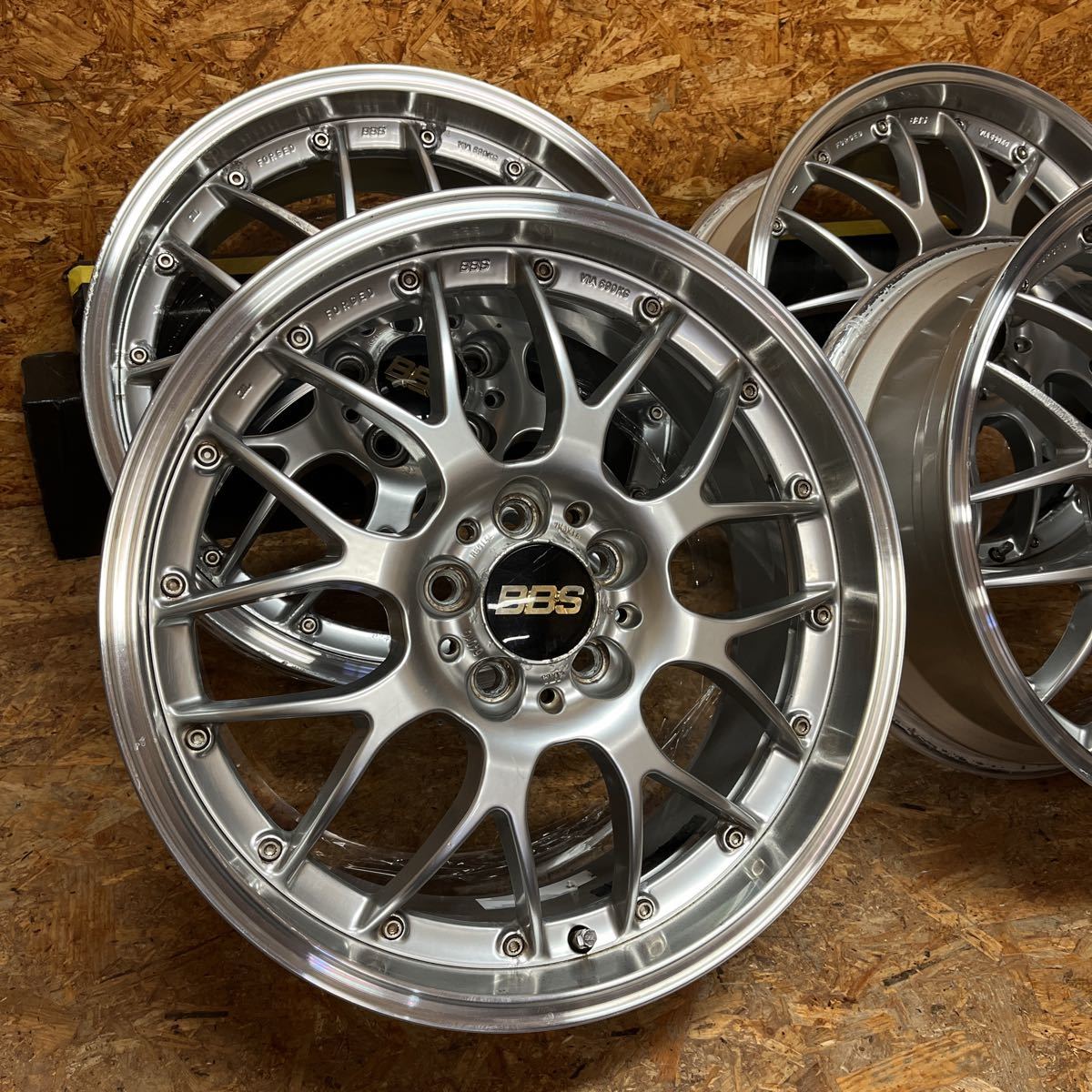 希少サイズ☆BBS☆RS-GT☆深リム☆鍛造☆7.5J+40☆108/5穴☆ボルボ