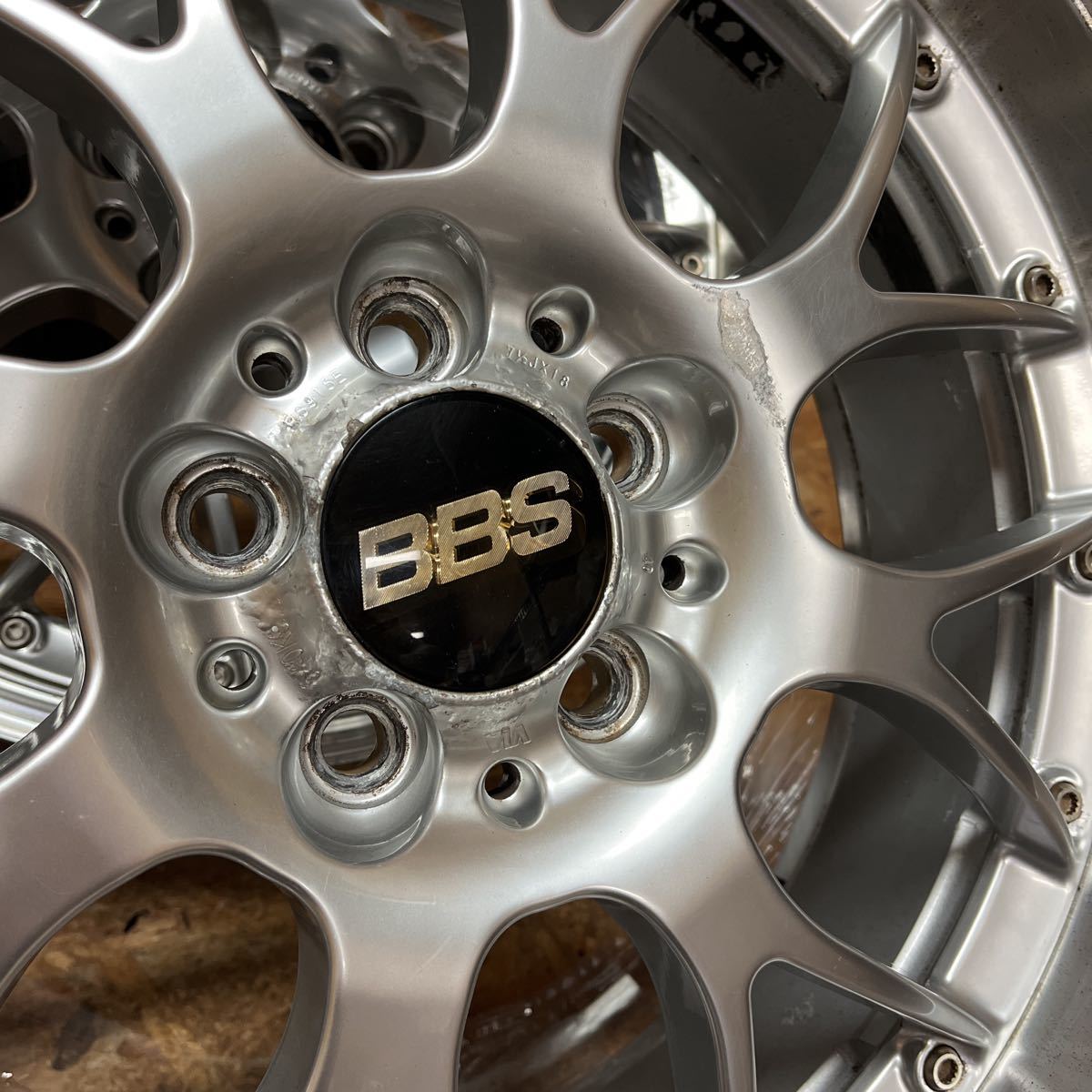 希少サイズ☆BBS☆RS-GT☆深リム☆鍛造☆7.5J+40☆108/5穴☆ボルボ