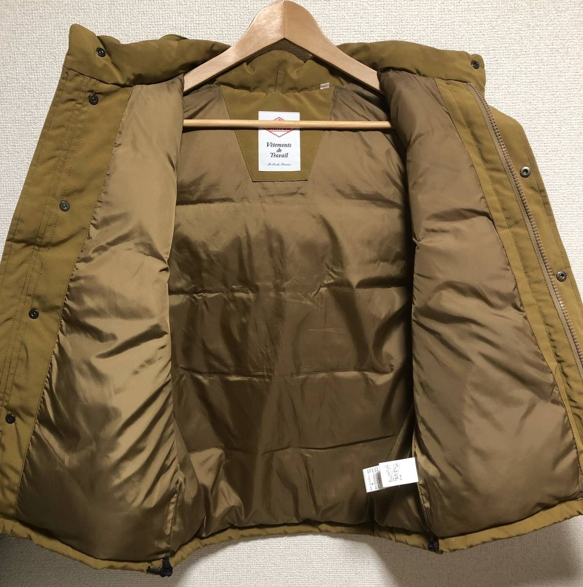 DANTON × URBAN RESEARCH DOORS 別注 ダウンベスト キャメル サイズ40