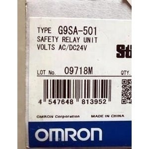 【 新品】 OMRON セーフティリレーユニット G9SA-501 24VAC/DC ◆6ヶ月保証357