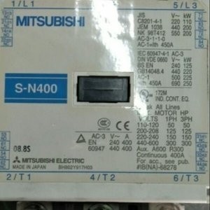 新品】 MITSUBISHI/三菱電機 S-N400 AC220V 電磁接触器 保証付き ◇6