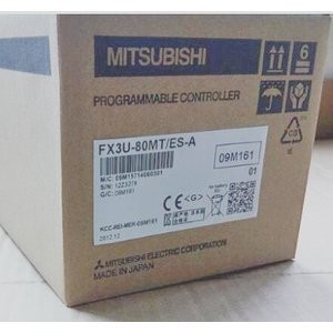 ★【 新品】 MITSUBISHI/三菱 PLC FX3U-80MT/ES-A ◆6ヶ月保証1084