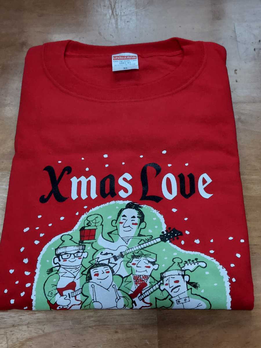 新品未使用Tシャツ　XLサイズ　レッド　オリジナルラブ　クリスマス　田島貴男_画像2