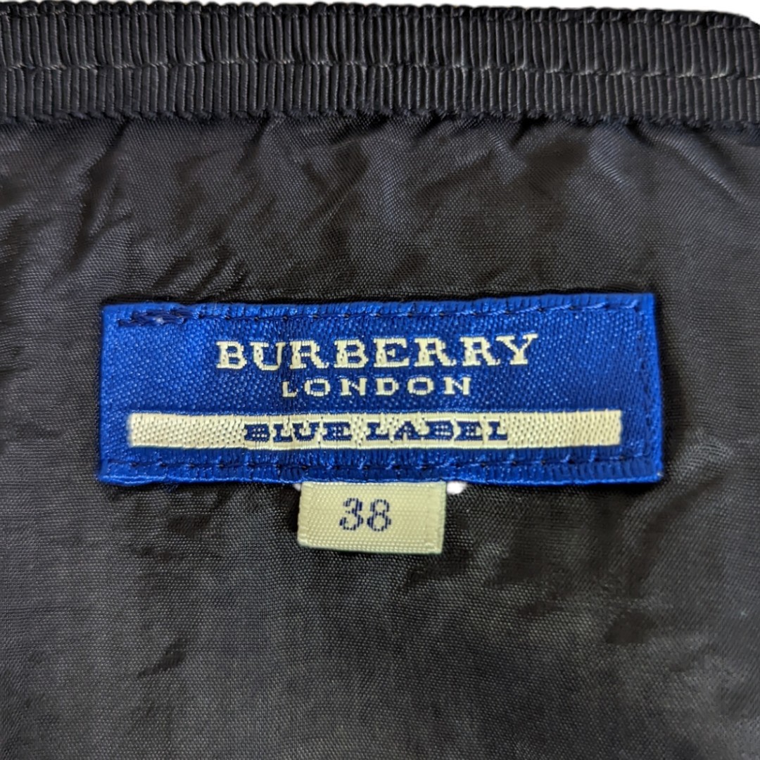 美品 【Burberry BLUE LABEL バーバリー】チェック スカート 