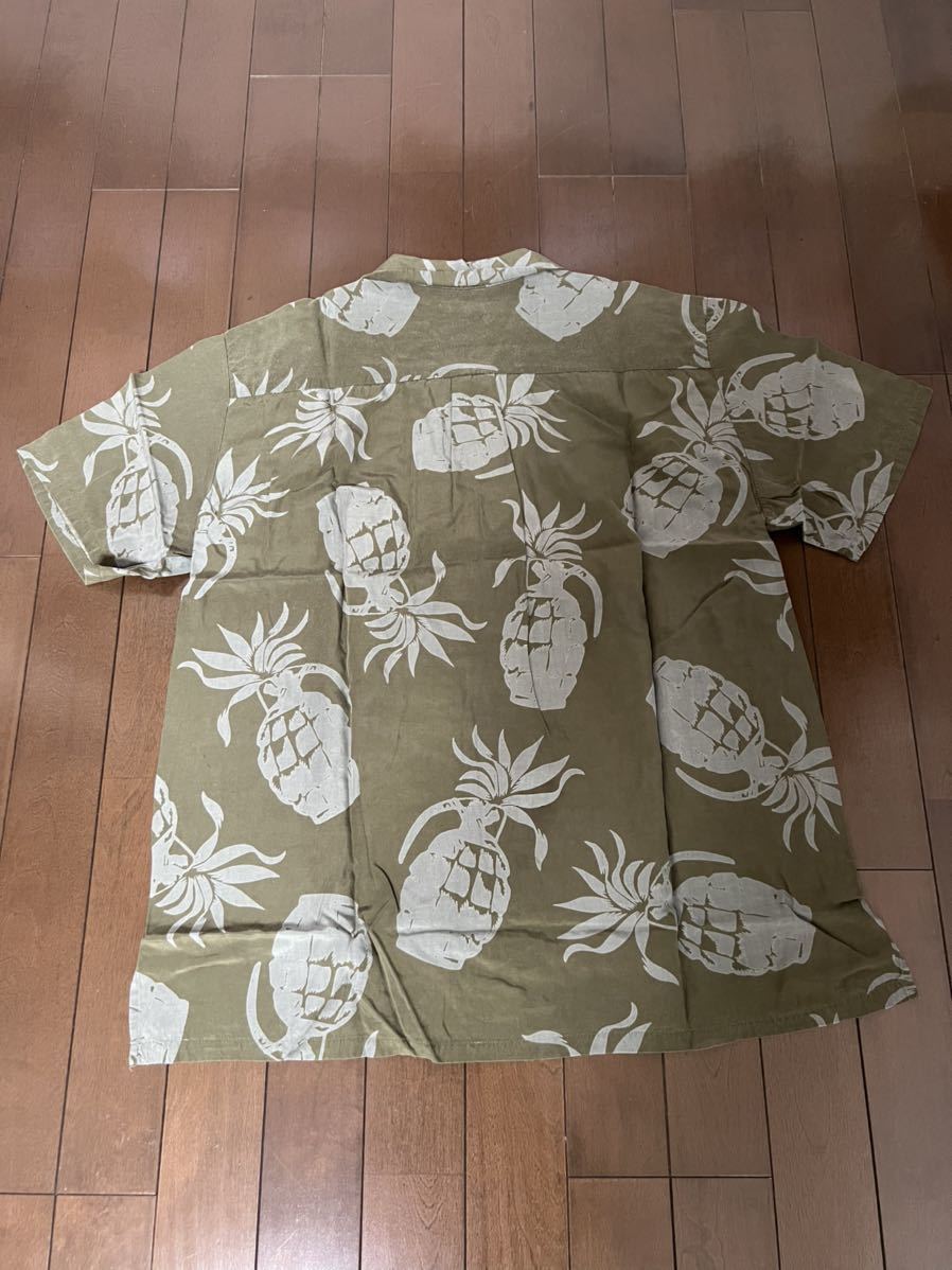 UNDERCOVER アンダーカバー 98SS DRAPE期 パイナップル手榴弾アロハシャツ 3