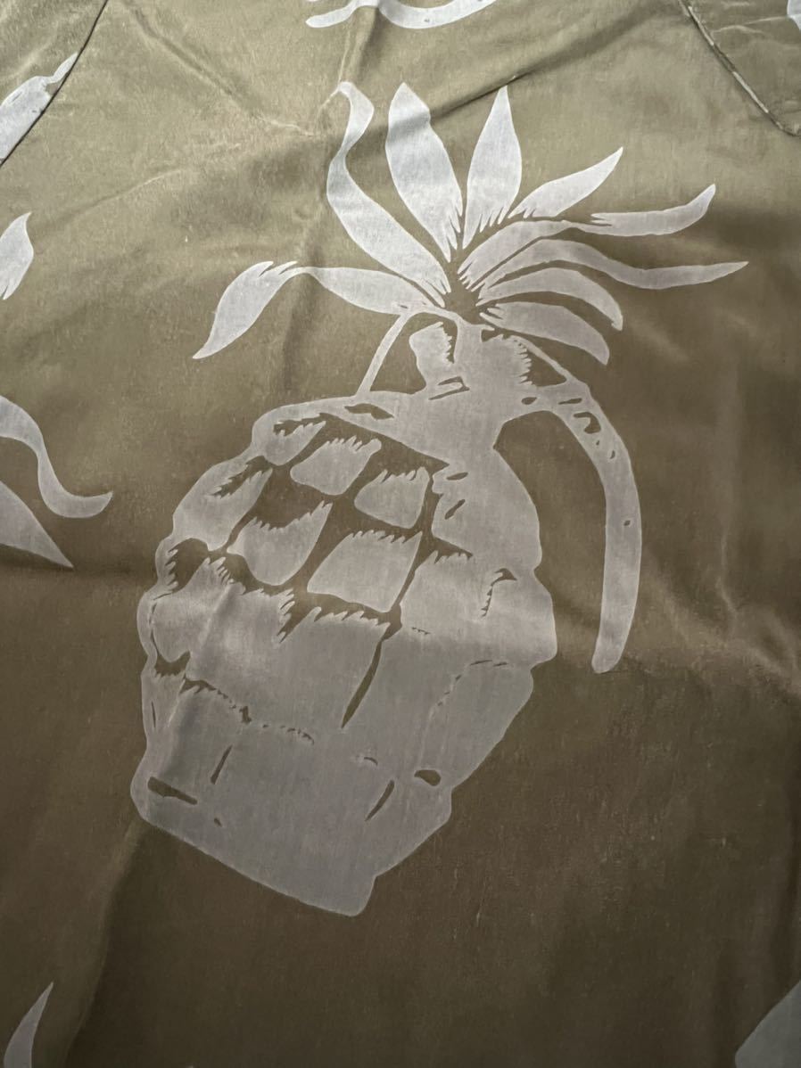 UNDERCOVER アンダーカバー 98SS DRAPE期 パイナップル手榴弾アロハシャツ 4