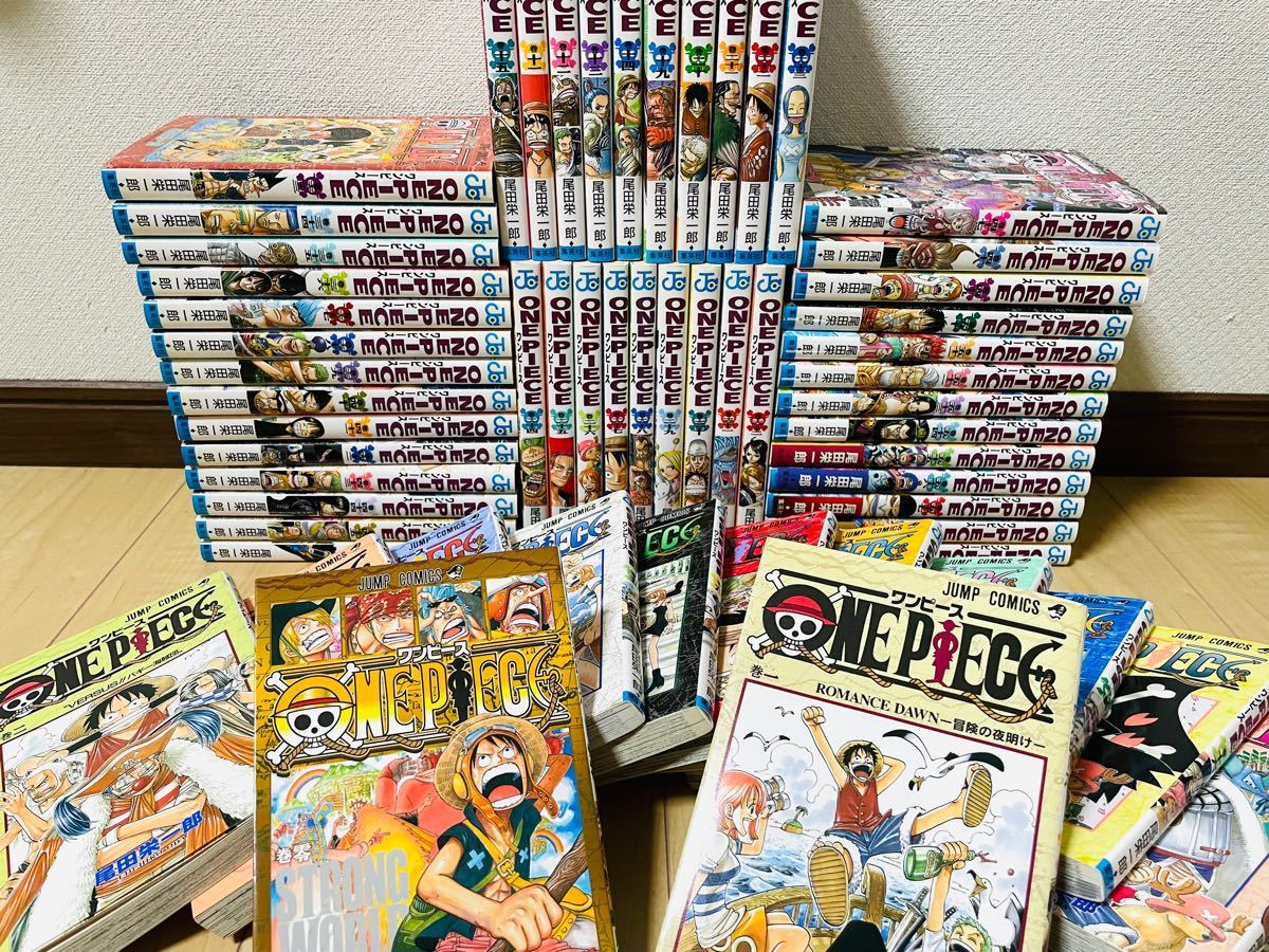 ONE PIECE ワンピース 1巻から59巻 オマケ付き 0巻 65巻 Z巻 ポストカード 尾田栄一郎