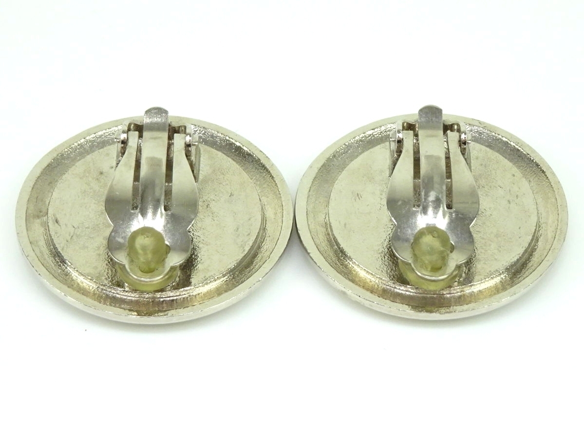 ☆N1265 美品!! シャネル ココマーク ラウンド イヤリング 97A