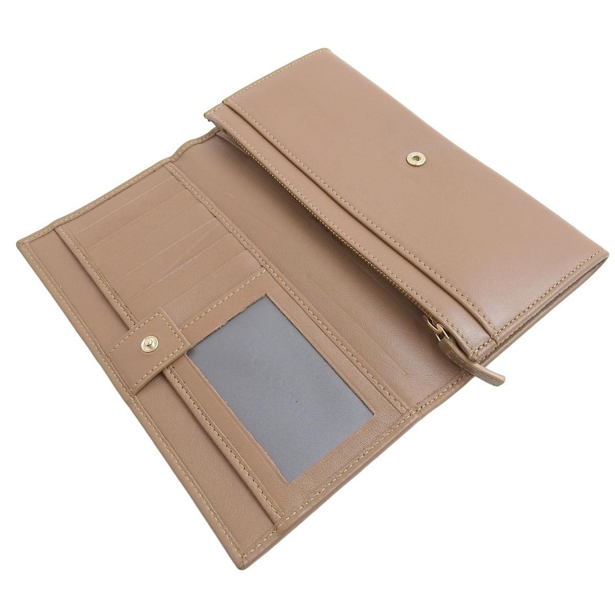 ☆n1981 未使用!! ブルガリ コローレ 二つ折り長財布 33625 Walnut