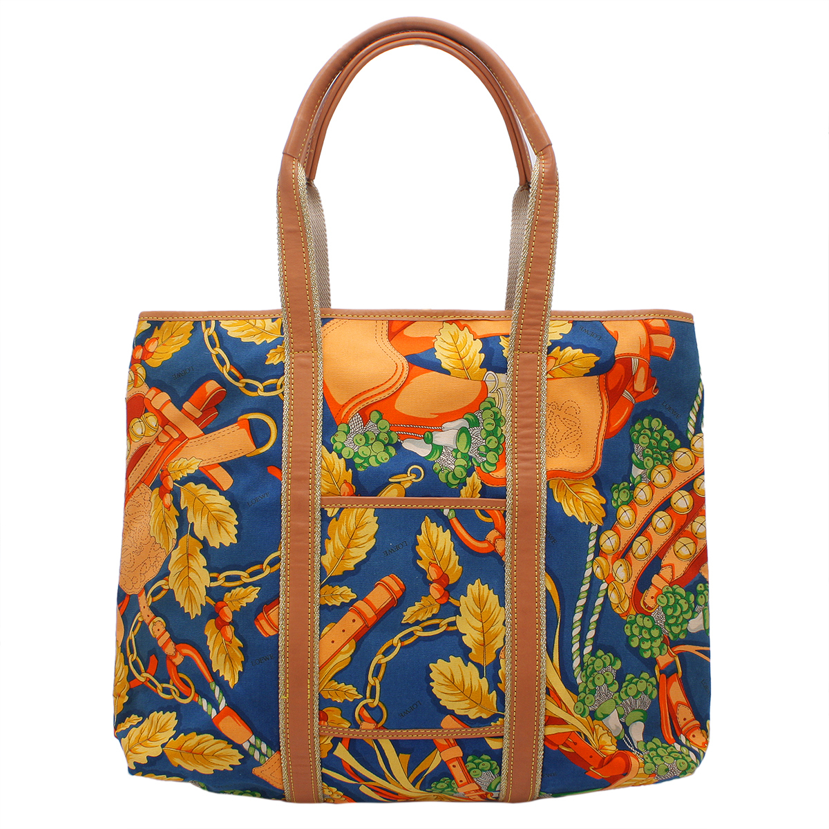 ★ S1509 Loebe Tote Bag Botanical Canvas x кожаные дамы Loewe ★