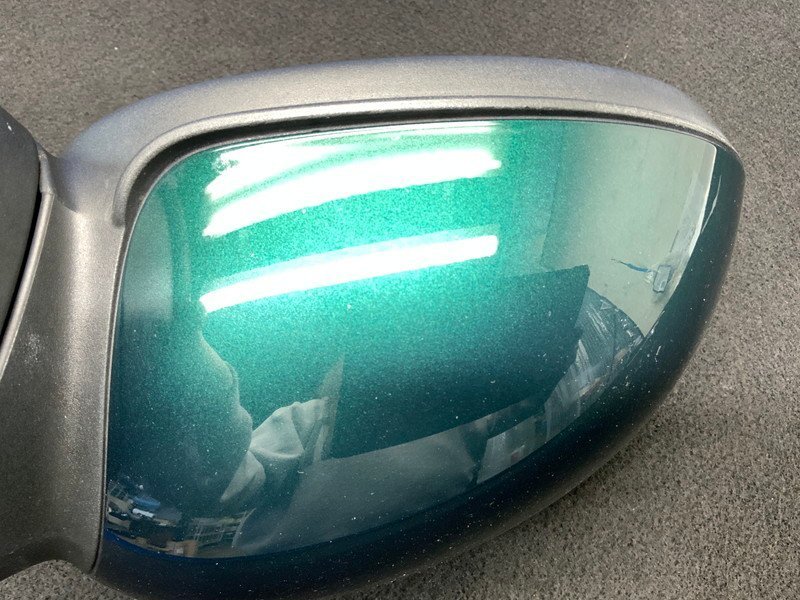MN060 R56 Mini MFJCW John Cooper Works right door mirror automatic type * green * operation OK [ animation equipped ]0 * prompt decision *