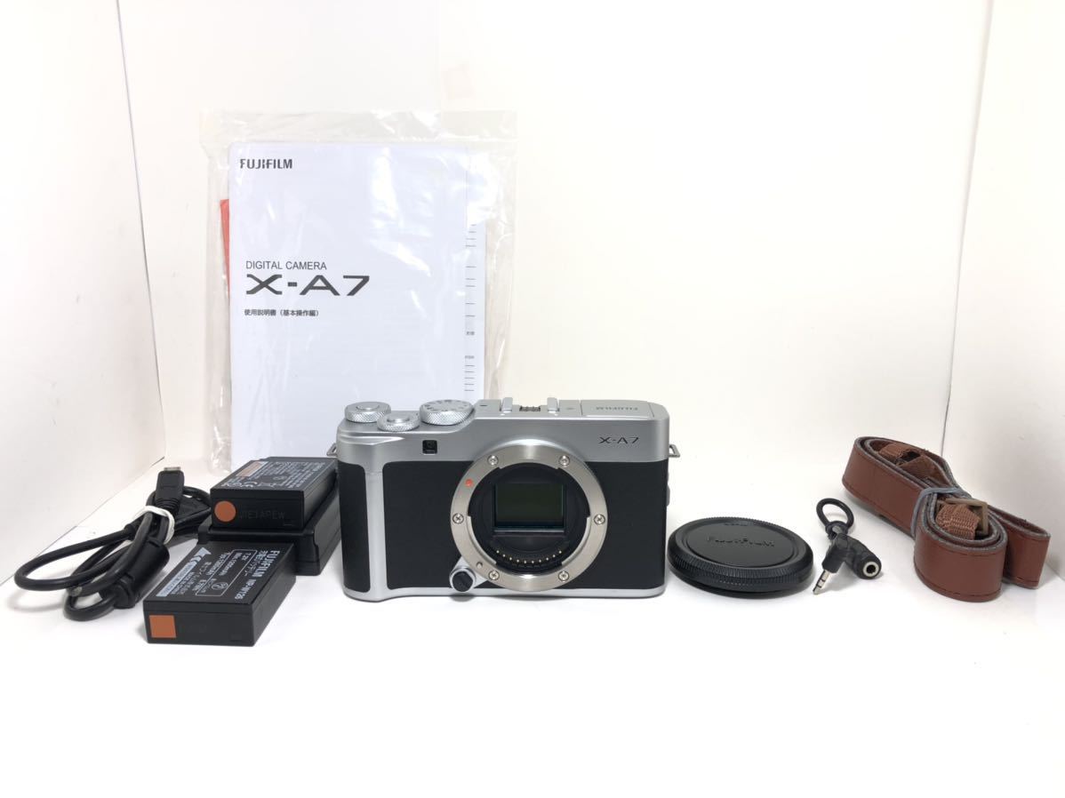 28【美品・予備バッテリー付】FUJIFILM 富士フイルム X-A7 ボディ