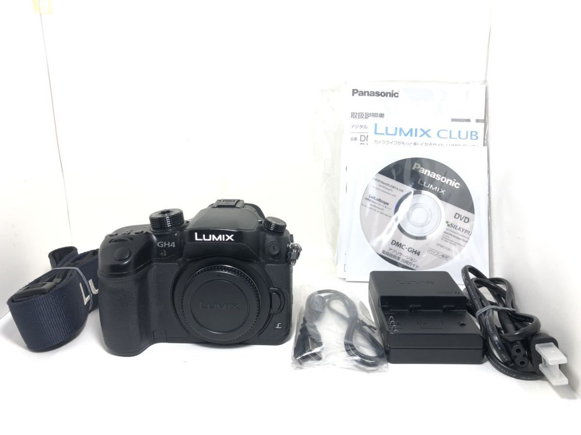 3【良品・元箱】Panasonic パナソニック LUMIX DMC-GH4 ボディ