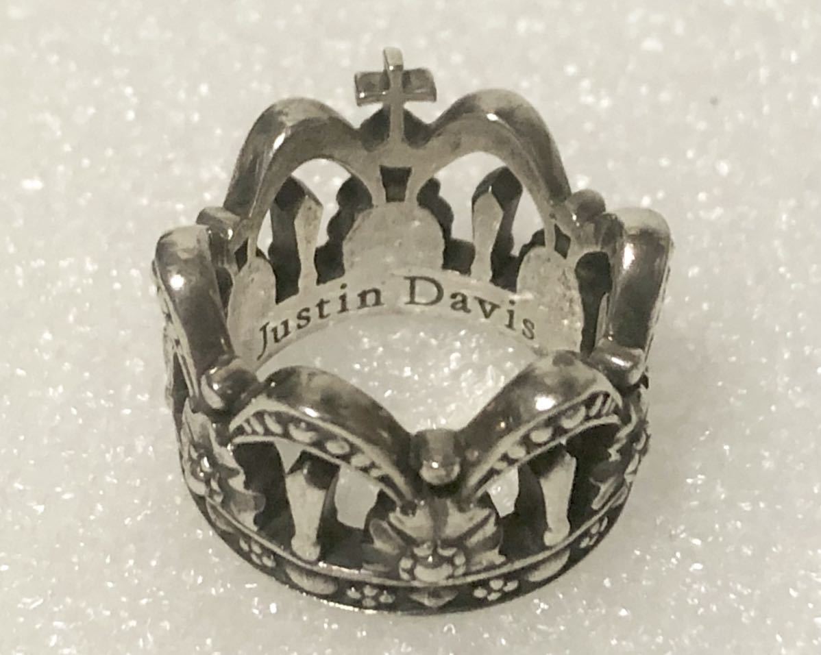 即日発送】 Justin Davis クラウンリング Ring Crown 指輪 Chapel