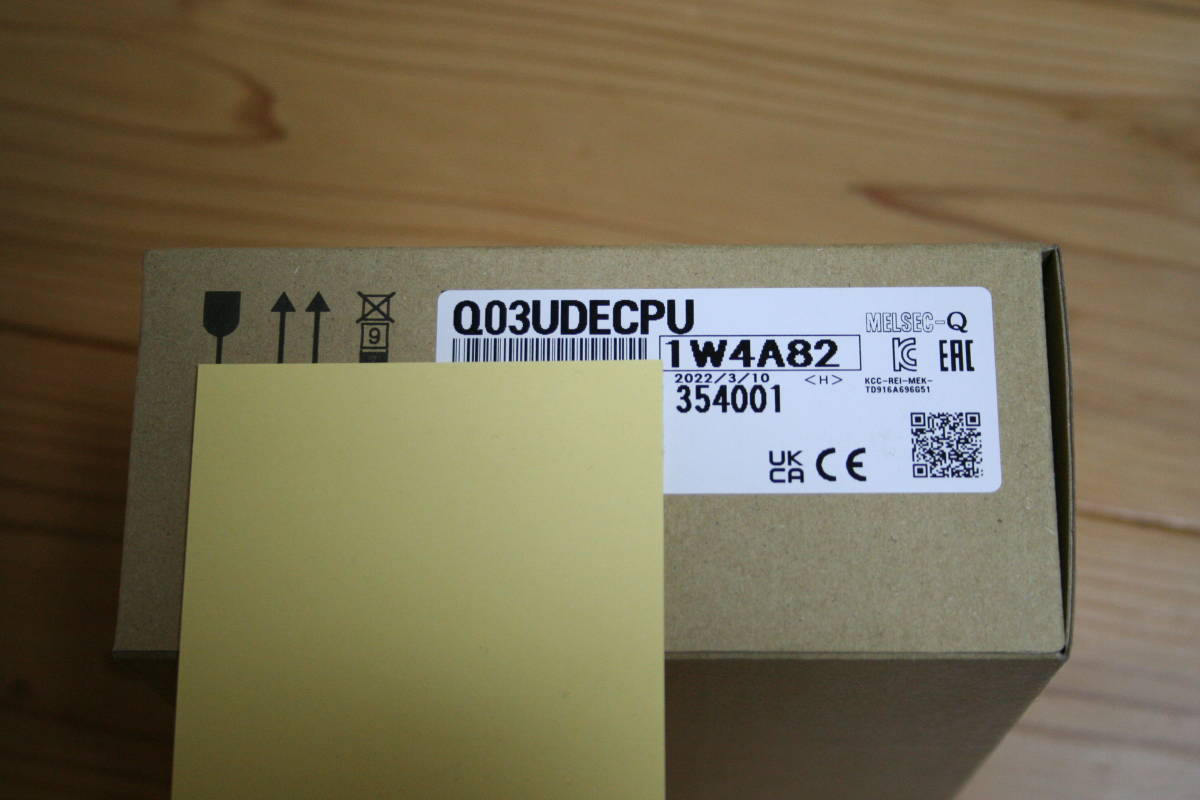 新品未使用 2022年製 三菱 Q03UDECPU MELSEC-Q シーケンサ