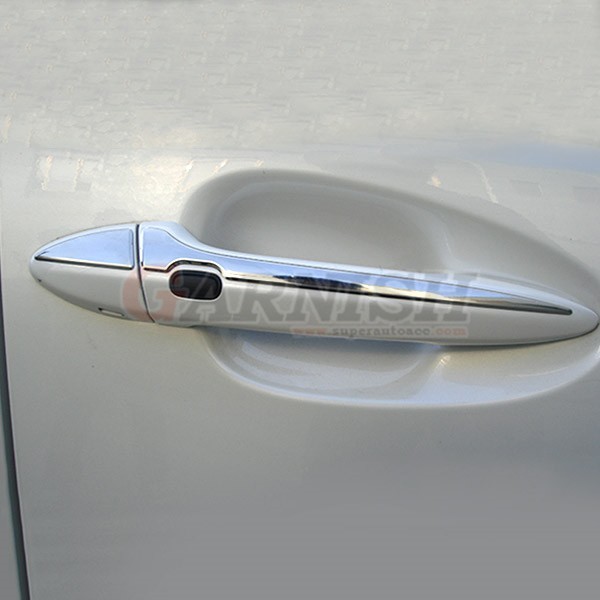 レクサス IS 250 2005-2013年 ドアハンドルカバー 傷防止 ドアノブカバーガーニッシュ ステンレス製 鏡面 カスタムパーツ 8P EX581の画像2